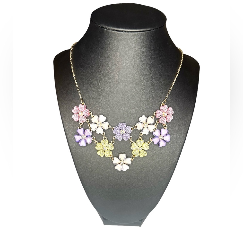 Colorful Floral Necklace